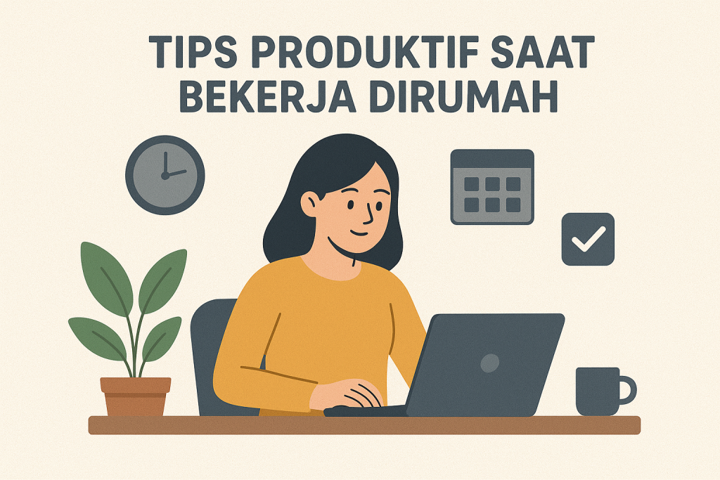 Tips Produktif Saat Bekerja dari Rumah