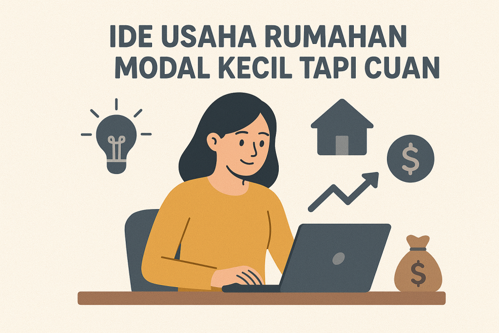 Ide Usaha Rumahan Modal Kecil Tapi Cuan